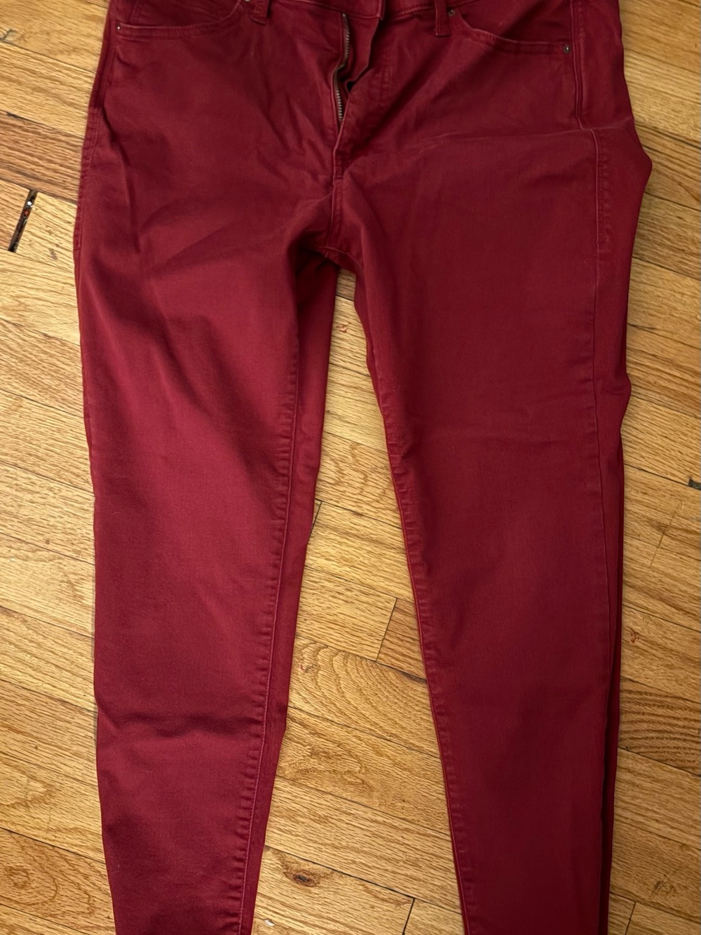 LuLaRoe Women’s Skinny Jeans in Deep Burgundy